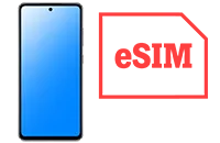 eSIM telefone